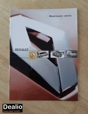 RENAULT SERVICE BOOK STAMPED