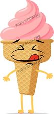 Strawberry Ice Cream Mascot