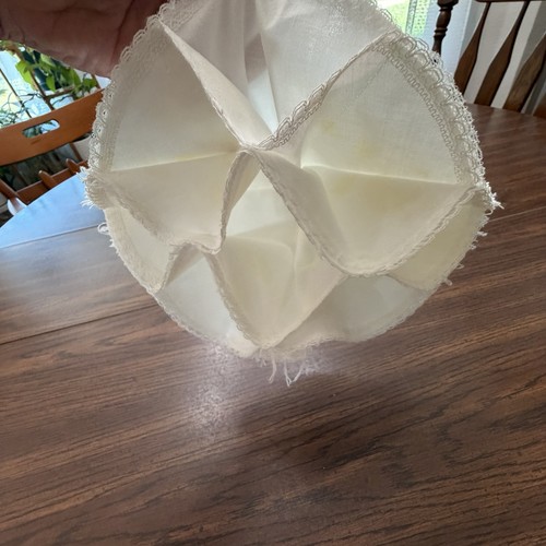 Vintage ivory cotton bun - ivory,