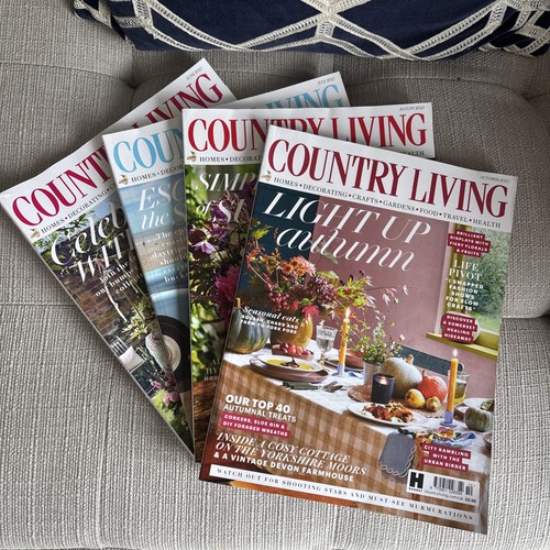 Country living magazine bundle - country,