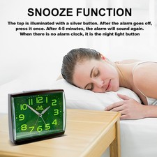 Silent Bedside Alarm Clock