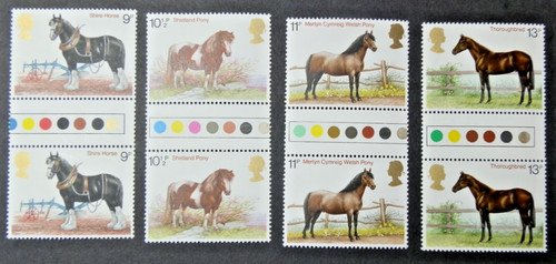 1978 sg1063 horses - gb,