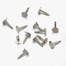 100pcs Metal Locking Pin Backs