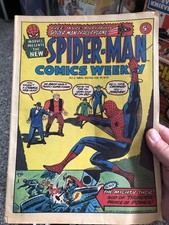 Spider-Man Comics Weekly #2 Feb 1973 - Marvel UK Bronze age vintage comic - Good