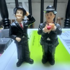 Vintage Laurel And Hardy Resin Figures