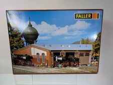 HO gauge Faller 3 Stall Engine Roundhouse Building Kit-120177.