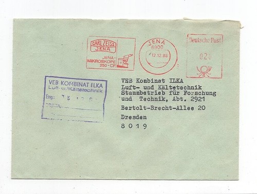 Gdr letter sender - free, stamp