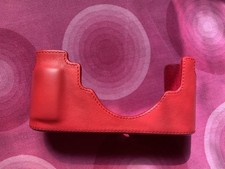 Leica M10 Red Leather Case