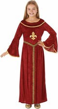 Girls Tudor Costume 10-12