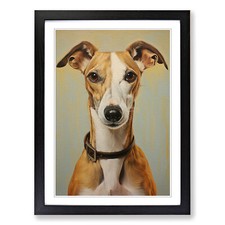 Whippet Realism No.2 Framed