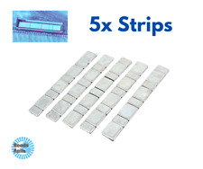 5x Strip of 8 Self Adhesive Weights For Model Railway Lima Mainline Triang Dapol