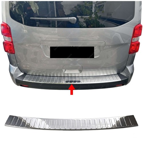 Chrome rear bumper protector - rear,
