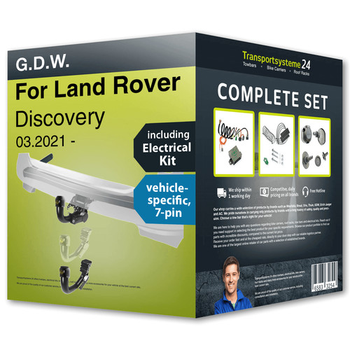 Towbar detachable for - , land