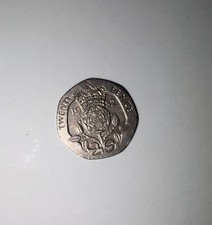 Rare UK 20p Coin 1982 Twenty