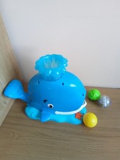 Bright Starts Silly Spout Whale Ball Popper Musical Activity Toy with Light