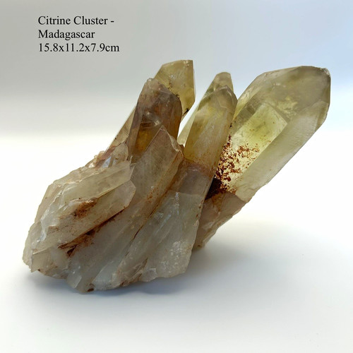 Citrine cluster natural - cluster,