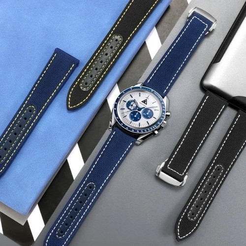 Nylon leather sailcloth watch - nylon,