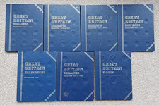 GREAT BRITAIN WHITMAN COIN FOLDERS GOOD USED CONDITION EMPTY CHOOSE TYPE