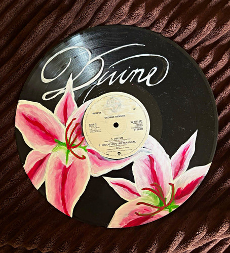 Hand painted custom vinyl - hand-painted,