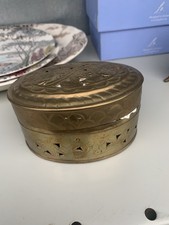 Gilchrist & Soames - Brass Pot Pourri Holder with Lid