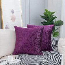 Crushed Velvet Cushion Covers