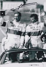 Jan Lammers Hand Signed Silk Cut Jaguar 12x8 Photo Le Mans Autograph 1