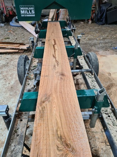 Solid oak beam fireplace - oak, beam,