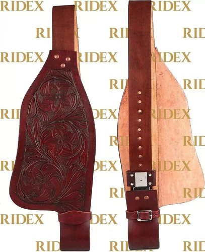 Western horse saddle fender - western,
