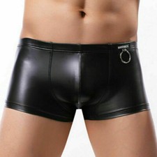 Mens Sexy Thongs Boxer Briefs