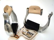 EZ Out Youth Safety Western Aluminum Stirrups - 2 1/2" or 3" Neck - Sold as Pair