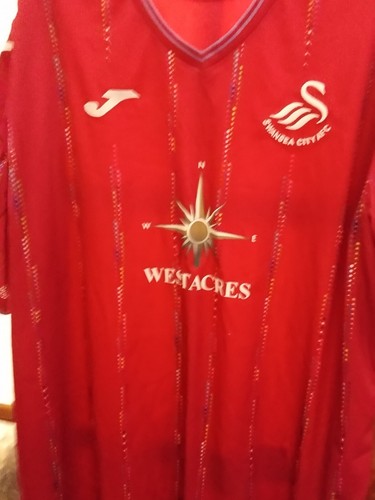 Swansea city football shirt - swansea,