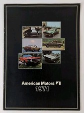 American Motors AMC Range USA Car Sales Brochure 1971 Gremlin Hornet