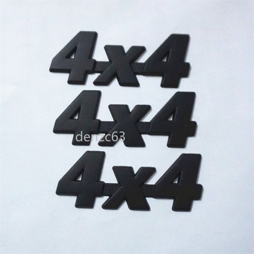 4x4 matte black - 3x,