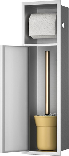 Recessed toilet paper holder - recessed,