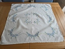 Vintage Off White Embroidered