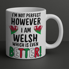 Patriotic Welsh Mug Funny