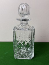Vintage Square Crystal Glass