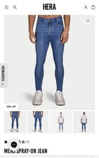 Hera Blue Denim Jeans Regular Fit 34