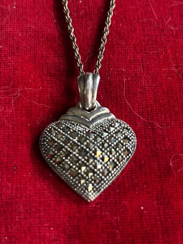 Sterling silver marcasite - silver, art