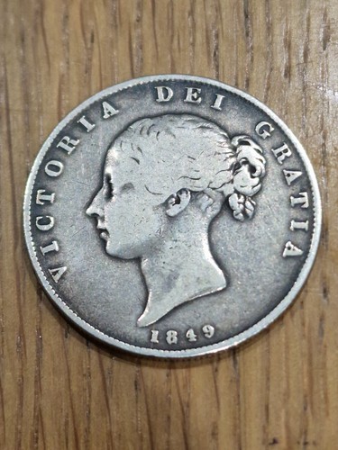 1849 queen victoria small date - 1849,