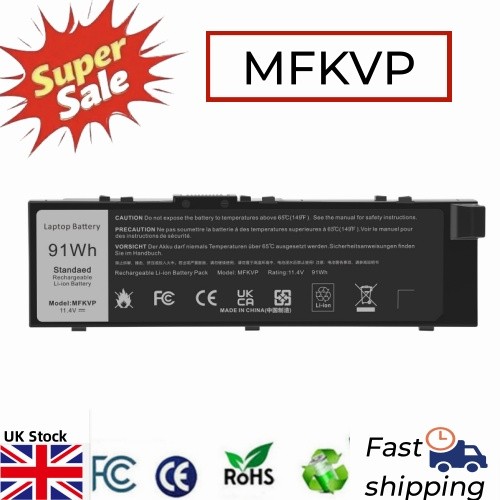 91wh battery mfkvp for - mfkvp,