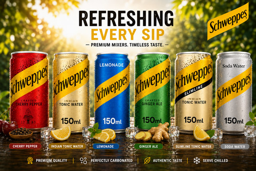 Schweppes sparkling soda tonic - soda,