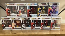 🔴 Funko Pop! Deadpool Lot (11 Figures) Exclusives, Variants, Venompool & More