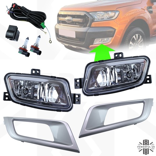 Front fog light lamp kit - light,