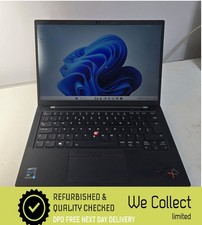 Lenovo X1 Carbon Gen 6 i7 8650U 16GB RAM 512GB SSD 14"  Win 11 Pro Laptop