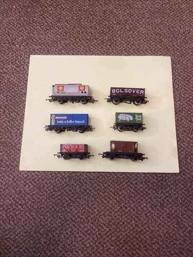 Hornby wagons mixed - wagons, x6