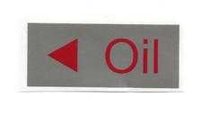 VW Type 3 Squareback Notchback Fastback Oil Filler Sticker Decal 