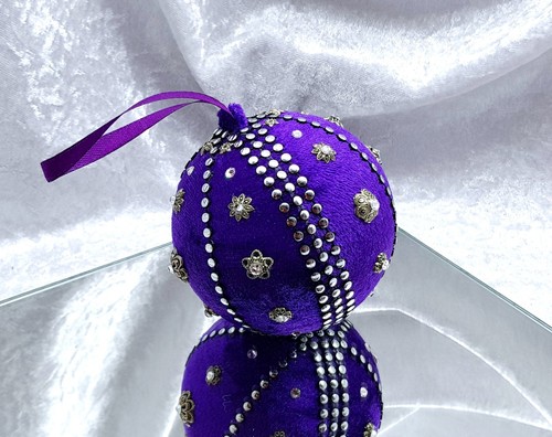 Luxury christmas tree bauble - luxury,