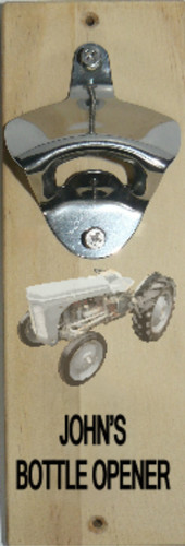 T20 tractor wood bottle - t20,