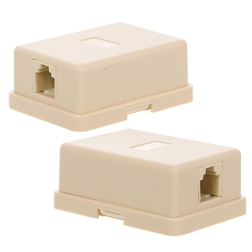 2pcs telephone junction - 2pcs, box